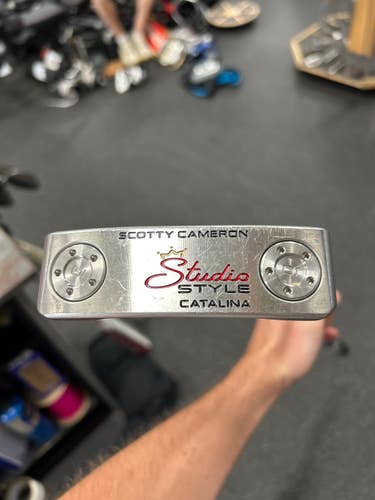 Used Titleist SCOTTY CAMERON STUDIO STYLE CATALINA Mens Putter RH 11337-S000492699