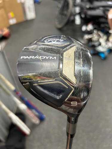 Used Callaway PARADYM NINE Mens Fairway Wood RH 9 Wood 11337-S000492702