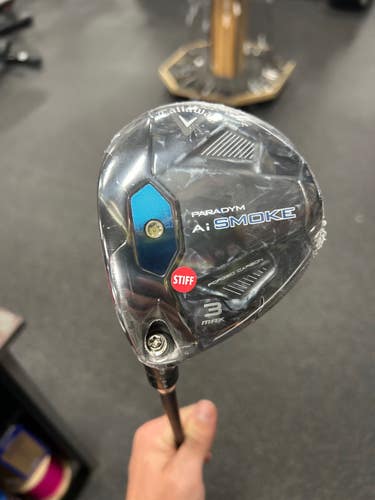 Used Callaway PARADYM AI SMOKE Mens Fairway Wood LH 3 Wood 11337-S000492673