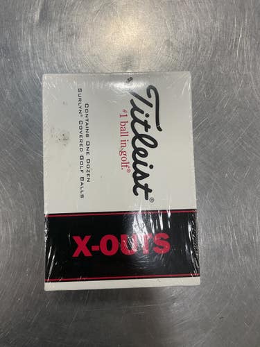 Used Titleist X-OUTS 12 Pack - Golf Balls 11614-S000240868