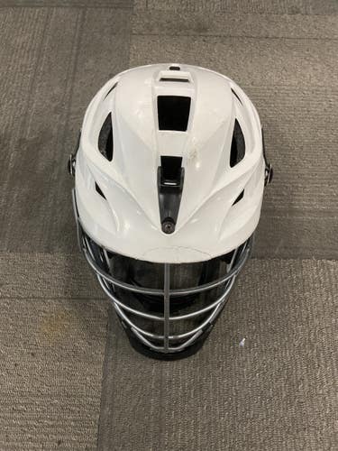 Used Cascade S Lacrosse Helmet White LG 11614-S000240852