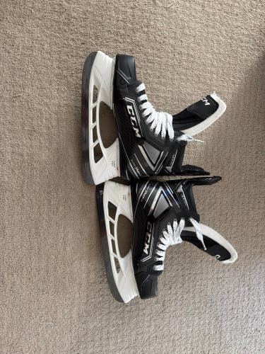 Black/Gray 2020 CCM Super Tacks AS3 Pro Hockey Skates Regular Width Pro Stock 7.5 (New)