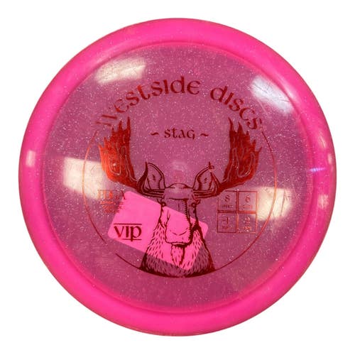 Used Westside VIP STAG Disc Golf Driver Pink 173g 11450-S000525633