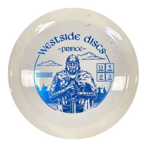 Used Westside TOURNAMENT PRINCE Disc Golf Driver White 178g 11450-S000525632