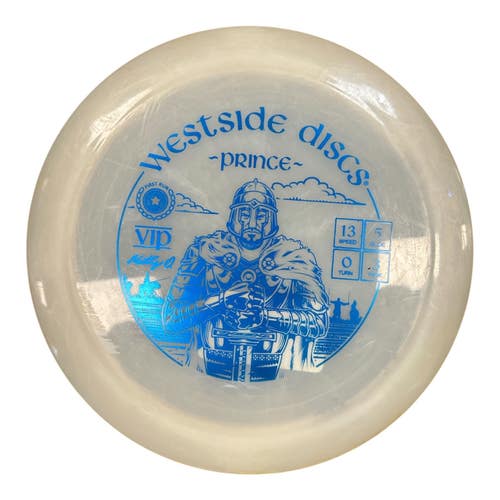 Used Westside VIP PRINCE Disc Golf Driver White 175g 11450-S000525631
