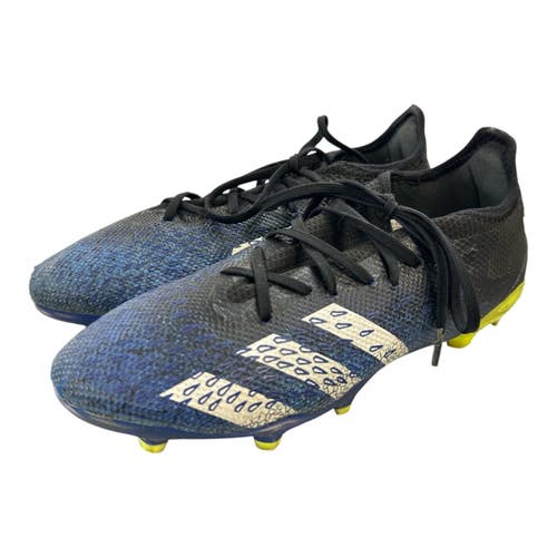 Used Adidas PREDATOR Soccer Cleats Black Senior 8.5 11450-S000525626
