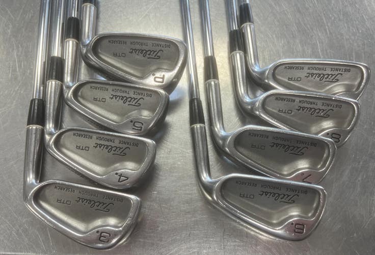 Used Titleist DTR Mens Iron Set RH 3I-PW 11497-S000159842