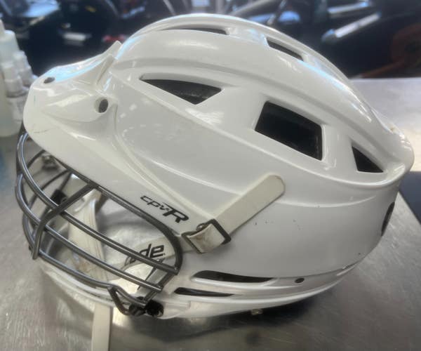 Used Cascade CPV-R Lacrosse Helmet White S/M 11497-S000159832