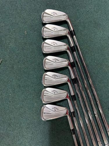 Used Callaway X FORGED 2025 Mens Iron Set RH 4I-PW 11605-S000223992