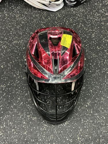 Used Cascade XRS Lacrosse Helmet Red One Size 10743-S000490604