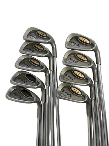 Used Ping I3 0-Size Black Dot 3-SW RH Iron Set 11692-S000154737