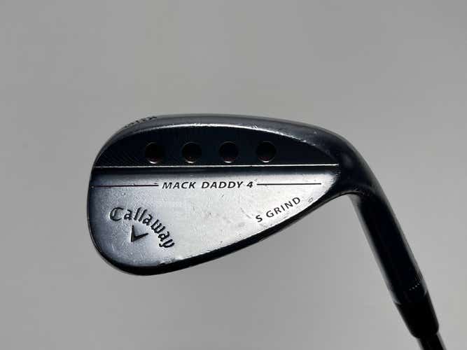 Callaway Mack Daddy 4 Chrome Wedge 56* 10 Bounce S-Grind S200 115g Steel Mens RH
