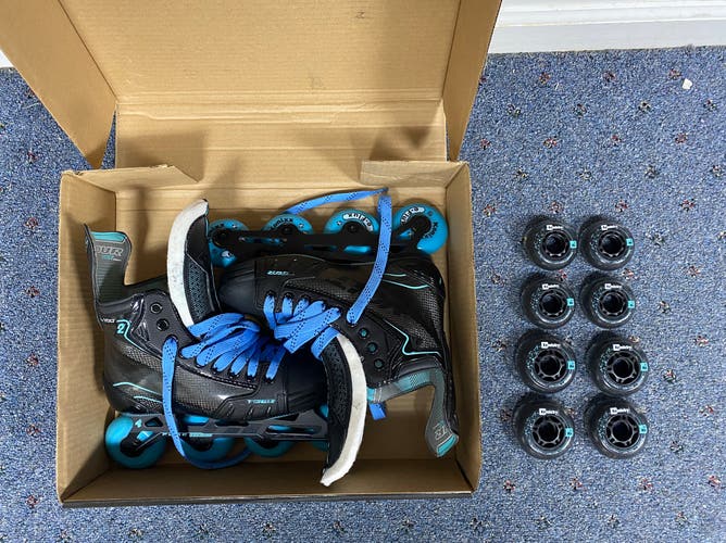 Tour Volt KV2 Inline Skates Size 3 (Used) + Kemistry Magnium Wheels