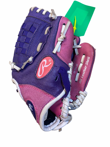 Used Rawlings HFP10PPW BB/SB Glove RH Throw Pink 10" 11706-S000383512