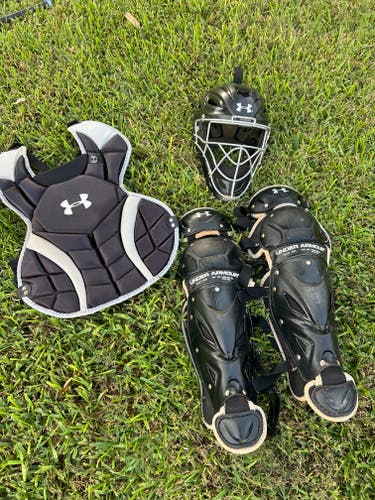 Black Under Armour Victory Series Catcher's Set (Used)