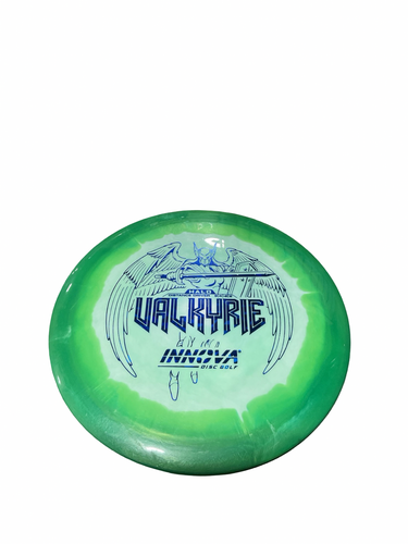 Used Innova HALO VALKRYE Disc Golf Driver Green 11834-S000054625