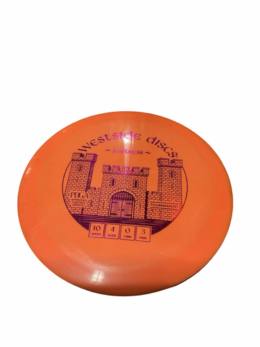 Used Westside FORTRESS Disc Golf Driver Orange 11834-S000054624