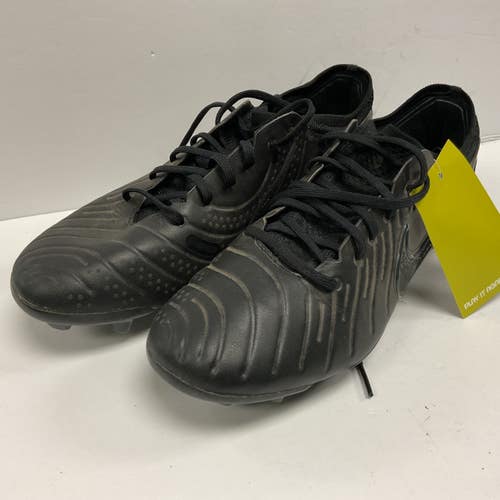 Used Nike Tiempo Legend 10 Academy DV4328-002 Soccer Cleats Black Senior 8 11855-S000207560