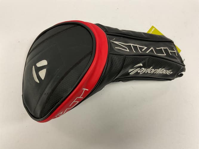 Used Taylormade STEALTH 2 DRIVER HEADCOVER Black And Red 11855-S000207538