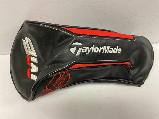 Used Taylormade M6 DRIVER HEADCOVER Black And Red 11855-S000207535