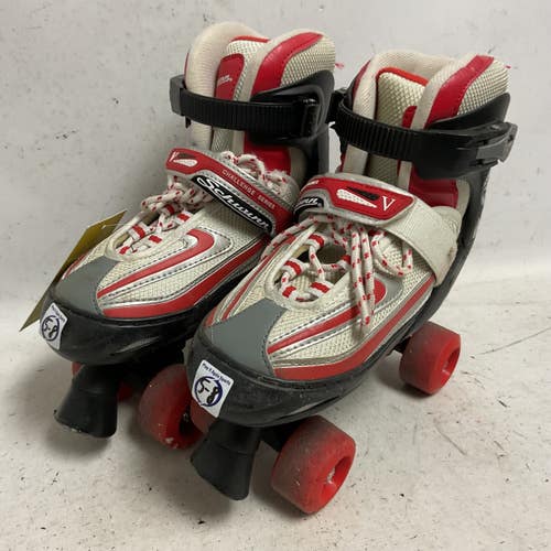 Used Schwinn CHALLENGE SERIES 5-8 Junior Roller Quad Skates Red Adjustable 11855-S000207603