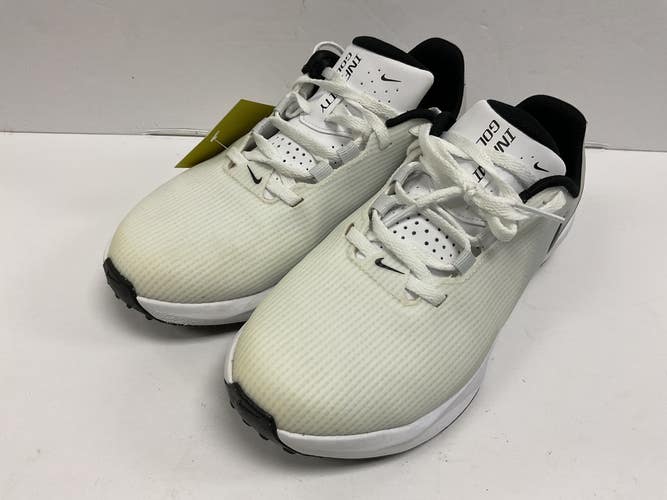 Used Nike Infinity G FN0565-100 Women's Golf Shoes Grey Senior 6 11855-S000207586