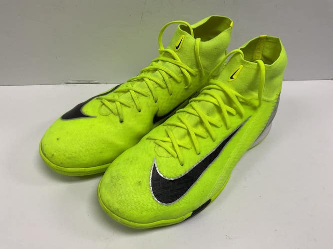 Used Nike Mercurial Vapor 16 FQ8332-700 Soccer Indoor Shoes Optic Yellow Senior 8.5 11855-S000207579