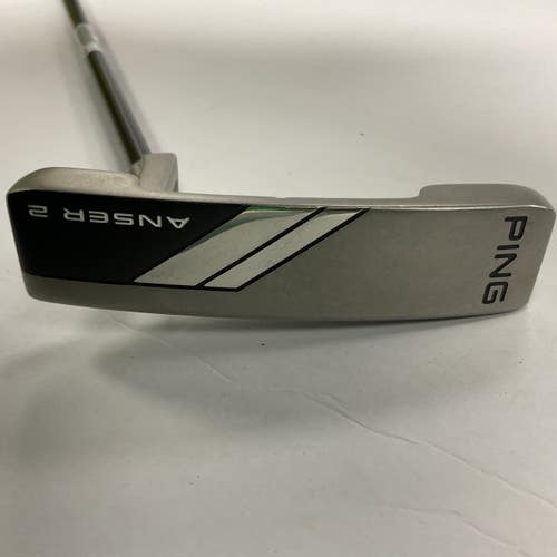 Used Ping 2024 ANSER 2 BLACK DOT Mens Putter RH 34" 11855-S000207572
