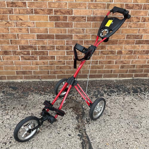 Used Bag Boy EXPRESS 180 Golf Cart Red 3 Wheel 11855-S000207568