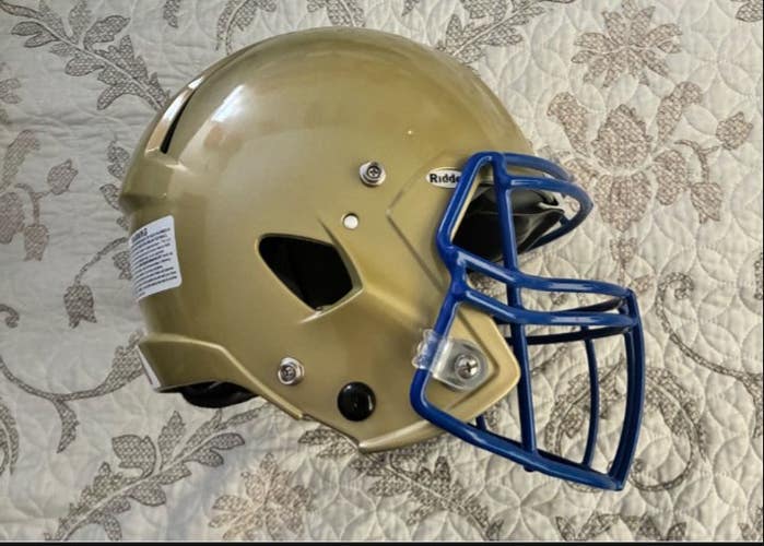 Gold Adult Medium Riddell SpeedFlex Helmet (Used)