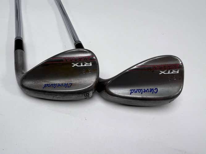 Cleveland RTX ZipCore Raw Wedge Set 56* 12 | 60* 12 D Tour Issue S400 Stiff RH