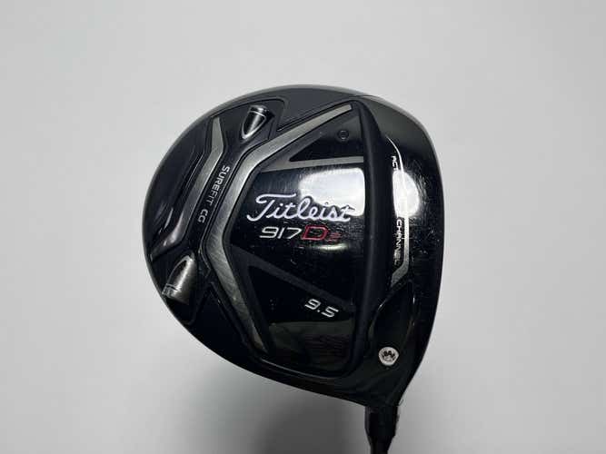 Titleist 917 D2 Driver 9.5* Aldila Rogue max 65g Stiff Graphite Mens RH DENT