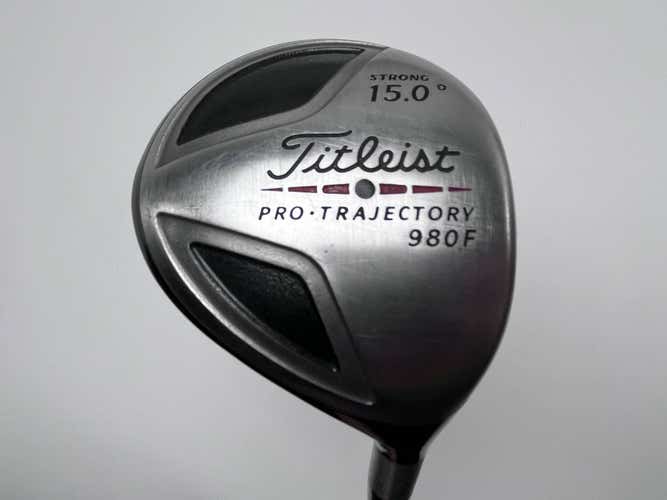 Titleist 980 F Strong 3 Fairway Wood 15* Dynamic Gold S300 Stiff RH DENT