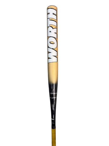 Used Worth LAUNCH 510 BB/SB Slowpitch Bat Black And Gold 34" 11835-S000210446