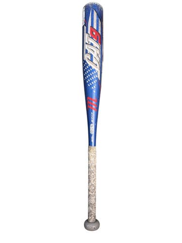 Used Marucci CAT 9 PASTIME BB/SB USSSA 2 3/4 Bat White/Red/Navy 27" 11835-S000210479
