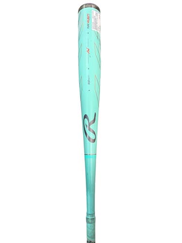 Used Rawlings RBB4MC3 BB/SB High School -3 Bat Teal 33" 11835-S000210488