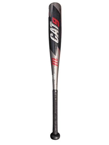 Used Marucci CAT 9 BB/SB USSSA 2 3/4 Bat Black And Grey 26" 11835-S000210480