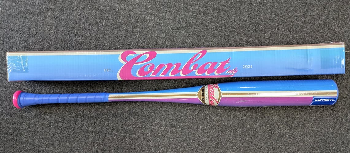 1 pc Combat BBCOR Certified Bat (-3) 29 oz 32" (New)