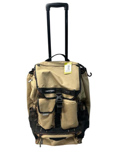 Used Easton 5 TOOL PHENOM BB/SB Player Wheeled Bag Tan 11835-S000209511
