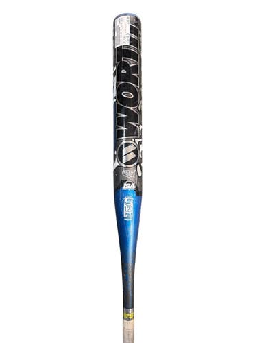 Used Worth BEDLAM XL BB/SB Slowpitch Bat Navy Blue And Silver 34" 11835-S000210688