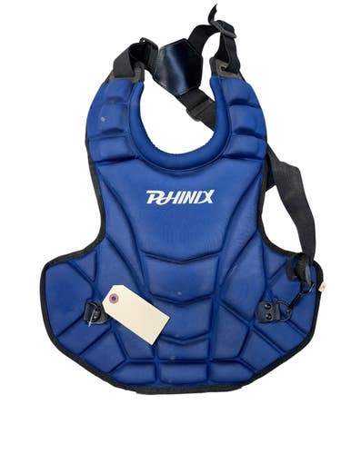 Used PHINIX Catchers Chest Protector Navy Blue Youth 11835-S000210767