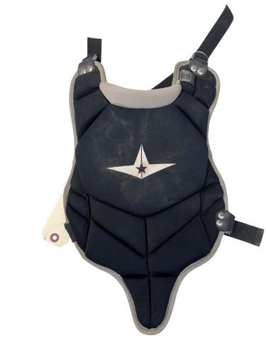 Used All Star AD STAR Catchers Chest Protector Black T-Ball 11835-S000210768