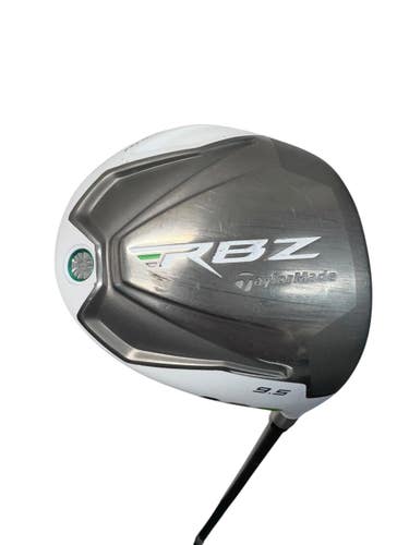 Used Taylormade RBZ 9.5 Mens Driver RH White 9.5 Degree 11835-S000210834