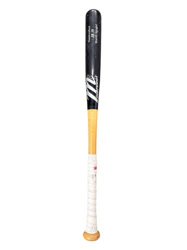 Used Marucci JB19 BB/SB Wood Bat Black And Natural 28" 11835-S000209787