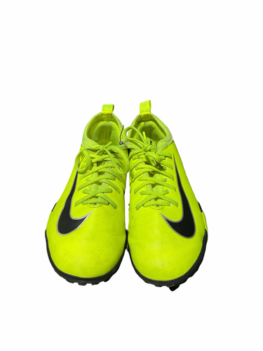Used New Balance Soccer Indoor Shoes Neon Green Junior 05 11834-S000054421