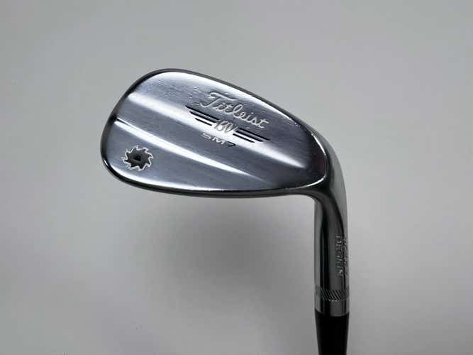 Titleist Vokey SM7 Tour Chrome Wedge 48* 10 Bounce F-Grind Wedge Steel Mens RH