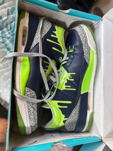 Blue Men's Size M 12.0 (W 13.0) Adult Nike Shoes (Used)