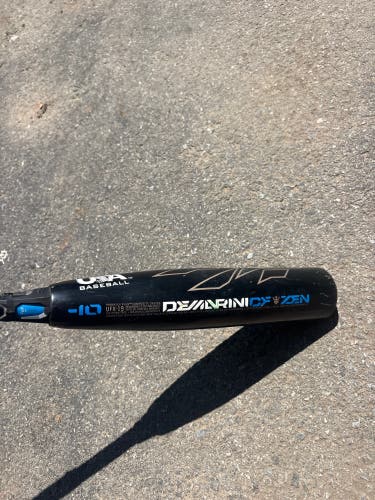 2019 DeMarini CF Zen Composite USABat Certified Bat (-10) 21 oz 31" (Used)