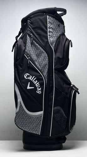 Callaway Solaire Ladies Cart Bag Black 14-Way Divide Single Strap Golf Bag