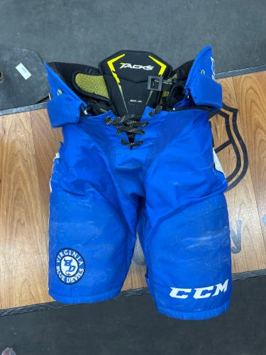 Used CCM Tacks 65C Sr. Medium Hockey Pants Royal